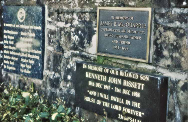 Lockerbie memorial site